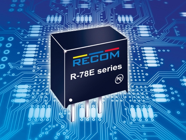 R-78E –seria tanich modułów impulsowych regulatorów napięcia