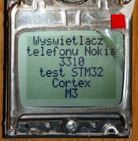 Obsługa wyświetlacza graficznego Nokii 3310. Problemy i ich rozwiązania