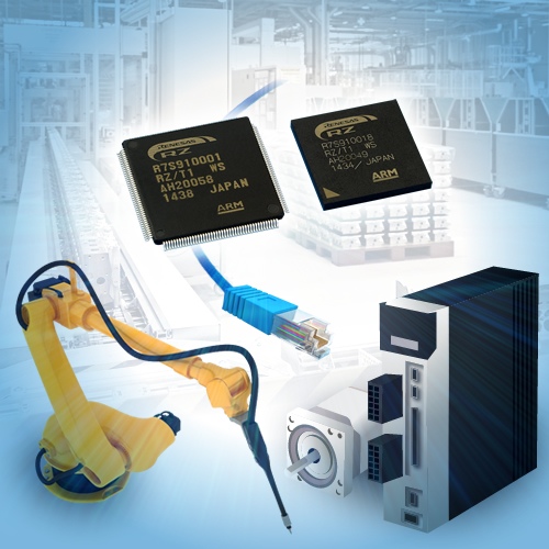 Mikrokontrolery RZ/T1 do wymagających aplikacji przemysłowych